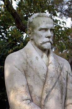 Busto de Paul Groussac en el Parque 3 de Febrero, Buenos Aires