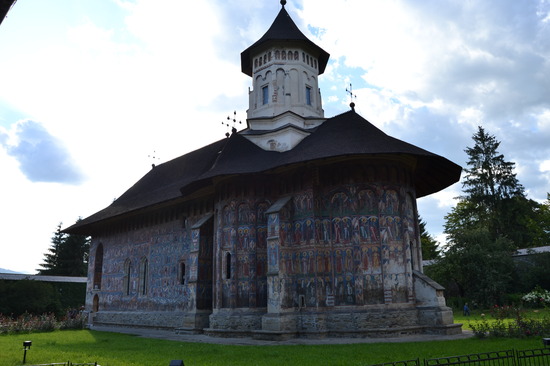 Monasterio de Moldovita. Iglesias pintadas de Bucovina. Rumania