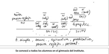 Práctica análisis sintáctico oraciones SE (IX) 