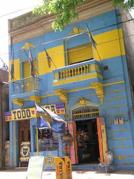 Alrededores del Estadio Boca Juniors, Buenos Aires, Argentina