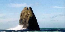 Isla sagrada en Bahia de Islas, Nueva Zelanda
