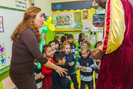 Los RRMM y Papá Noel en INF 4B 16