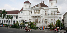Edificios coloniales holandeses, Jogyakarta, Indonesia