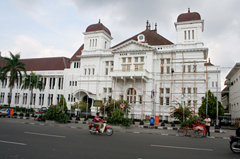 Edificios coloniales holandeses, Jogyakarta, Indonesia