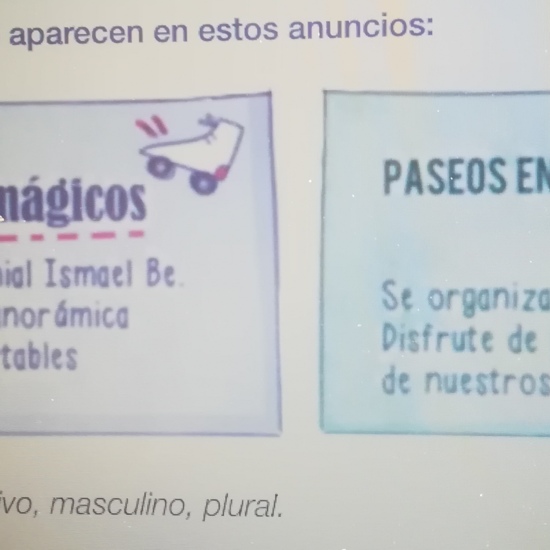 EJERCICIOS LENGUA2 8 DE MAYO