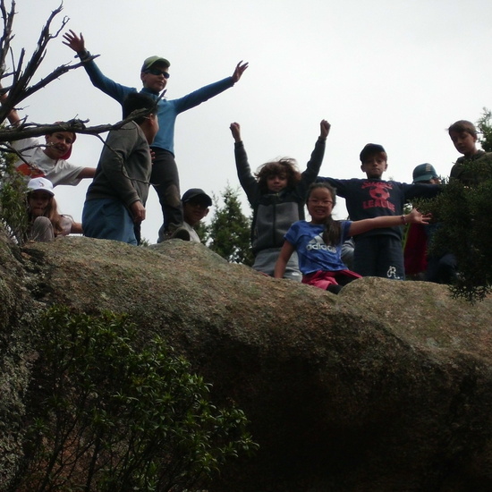 NIÑAS/OS DE 5º NATURALEZA VIVA EN LA PEDRIZA. HOSTOS POR EL PLANETA 15