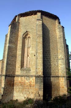 ábside de la Iglesia de San Pedro de Lizarra, Estella, Navarra