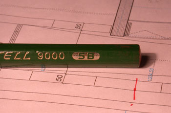 Lápiz de grafito 5B