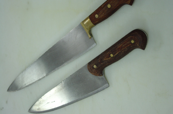 Cuchillos de golpe y medio golpe