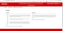 Insertar un enlace en la web del centro/personal