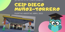 Puertas abiertas 2023 CEIP Diego Muñoz-Torrero