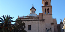 Torre y cúpula, Catedral de Alicante