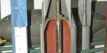 Bomba torpedina de 50 kg seccionada, Museo del Aire de Madrid