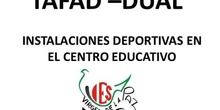  INSTALACIONES DEPORTIVAS TAFAD DUAL IES VIRGEN DE LA PAZ