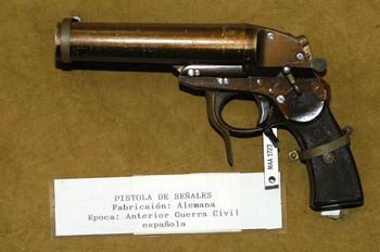 Pistola de señales, Museo del Aire de Madrid