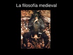 La filosofía medieval