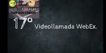 VT 17 Actividad Videollamada WebEx
