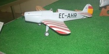 Maqueta de una avioneta, Museo del Aire de Madrid