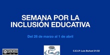 Semana por la Inclusión Educativa Luis Buñuel 2022