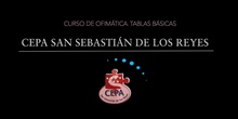 Práctica Google-Docs. Tablas básicas