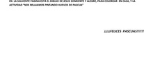 CELEBRAMOS LA PASCUA 5 años EI