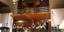 ENSEMBLE DE SAXOFONES DEL AULA DE SAXOFÓN DEL CPM VICTORIA DE LOS ÁNGELES DE MADRID EN EL AUDITORIO NACIONAL. 2/6/2022