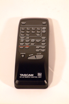 Control remoto minidisc Tascam