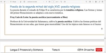 Lengua I Tema 6 Clase 63 20260513 - Renacimiento (V): Fray Luis de León