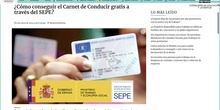 Carnet de Conducir SEPE Gratis. Profesor Ingeniero Informático Eduardo Rojo Sánchez