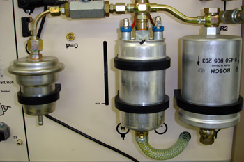 Conjunto de bombeo de combustible. Filtro, bomba y amortiguador