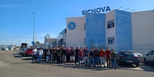 Alumnado y profesorado de Fabricación Mecánica visita SICNOVA y MELTIO en Linares