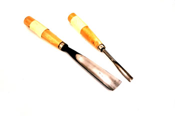 Gubia de talla plana