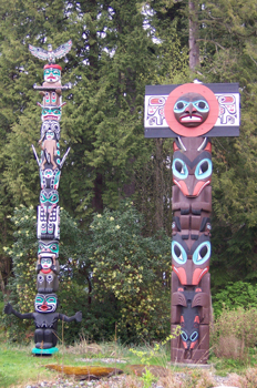 Totems, Parque Stanley, Vancouver