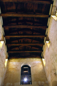 Cubierta de la iglesia de San Salvador de Priesca, Villaviciosa,