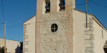 Campanario de iglesia en Lozoyuela