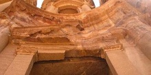 Fachada del templo de Ed Deir, Petra, Jordania