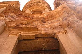Fachada del templo de Ed Deir, Petra, Jordania