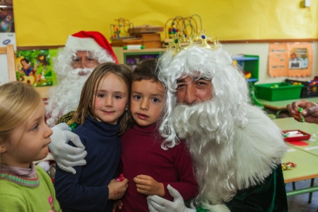 Los RRMM y Papá Noel en INF 4B 11
