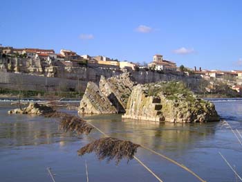 Restos del Puente Romano, Castilla y León