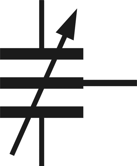 Condensador de estátor dividido