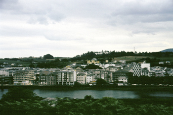 Vista general de Navia, Principado de Asturias