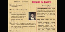 Postromanticismo. Rosalía de Castro