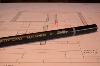 Lápiz de grafito 4b