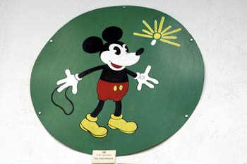 Distintivo del avión  I-15, caza nocturna, Museo del Aire de Mad