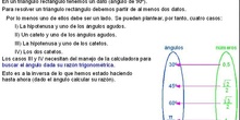 Trigonometría: 47. Resolucion triángulos