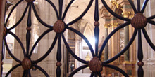 Detalle de una reja de la Catedral de Cuenca, Castilla-La Mancha