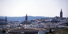 Vista panorámica de Jerez de los Caballeros, Badajoz