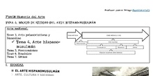 BOCETO DE ESTUDIO Arte hispanomusulmán 2ºBACH Historia del Arte