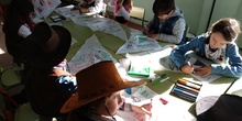 2º coloreando sus bandanas 7