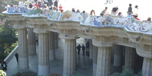 Gran Plaza, Parque Güell, Barcelona